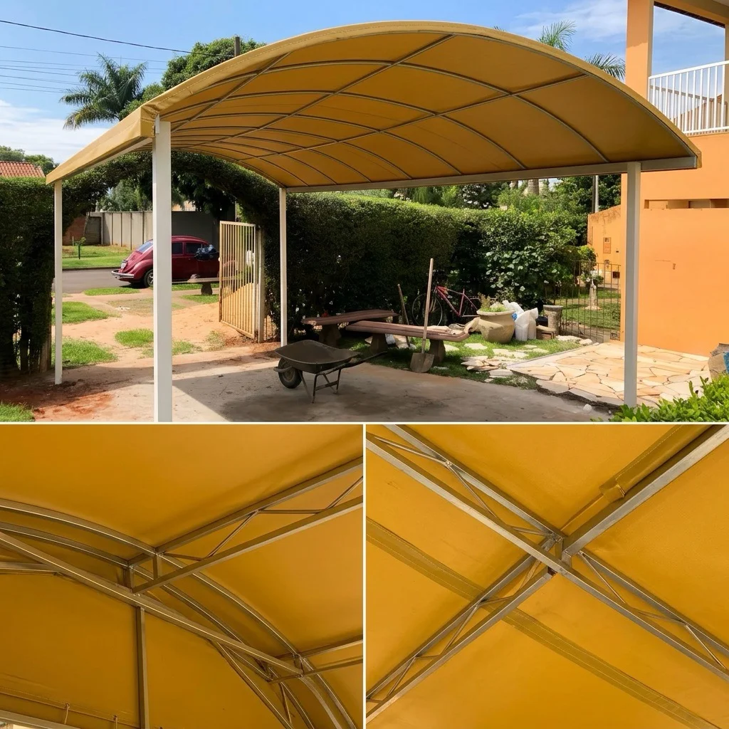 Cobertura Fixa de Lona PVC — Innova Toldos